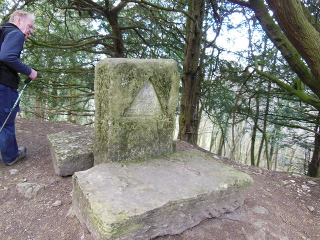 A stone on the Cotswold Way