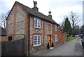 Flint built cottage