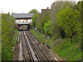 Platforms of the former Eltham Park station