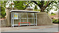 Bus stop and shelter, Greenisland (2013-1)