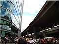 View of the A40 flyover from the Grand Union Canal towpath #2