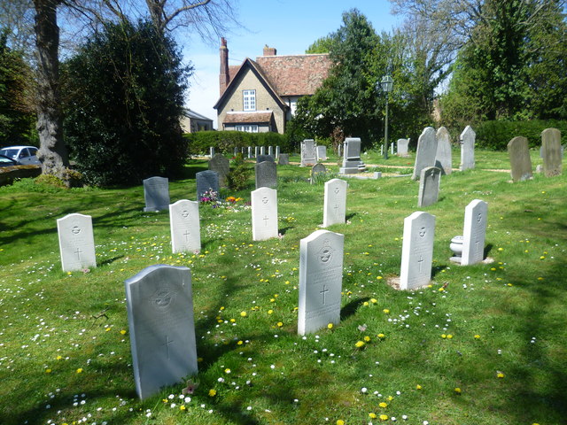 Royal Air Force graves, All Saints... © Marathon :: Geograph Britain ...