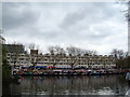 View of narrowboats moored up at Little Venice for the Canal Cavalcade #8