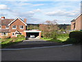 Houses and hills on Barden Road, Speldhurst