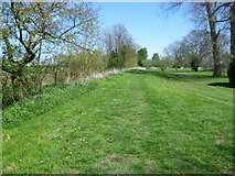 TL3571 : The Ouse Valley Way near The Pike & Eel by Marathon