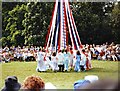 Maypole dancing, Ickwell Green, Bedfordshire