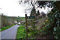 Footpath sign, to Wanchard Lane, Charminster