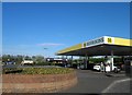 TA2307 : Morrisons supermarket petrol station by Steve  Fareham