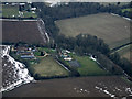 Millfield Farm from the air