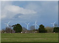 View towards Low Spinney Wind Farm