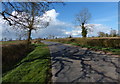 Ullesthorpe Road towards Ashby Parva