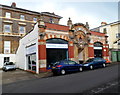 Grade II listed part  of Edwards garage, Clifton, Bristol