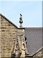 Christ Church Finial Detail plus Bird, Manchester Road, Stocksbridge