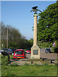 TL1690 : Norman Cross Memorial by Pauline E