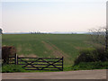 NU0424 : Arable land near Newtown by Graham Robson