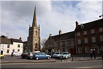 SU2199 : The Market Place in Lechlade by Steve Daniels
