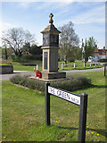 TG0934 : War memorial, Edgefield by Pauline E