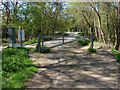 Military barrier gate, Brentmoor Heath