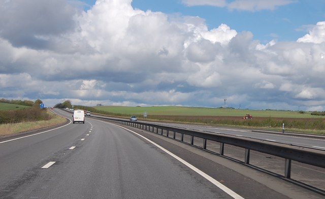 A1 towards Newark on Trent