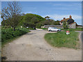 Small parking area, Cley