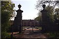 Entrance gates to Clumber Park