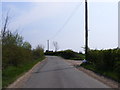 TM2574 : Lane at Low Farm Entrance by Geographer