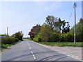 TM2373 : B1117 Laxfield Road. Barley Green by Geographer