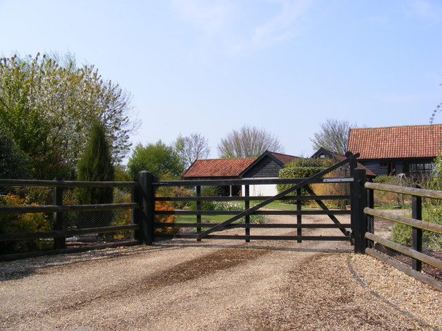 House entrance off Mill Lane