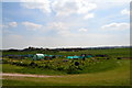 Allotments on Maiden Castle Road, Dorchester