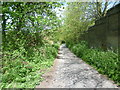 The Green Chain Walk along Cemetery Road