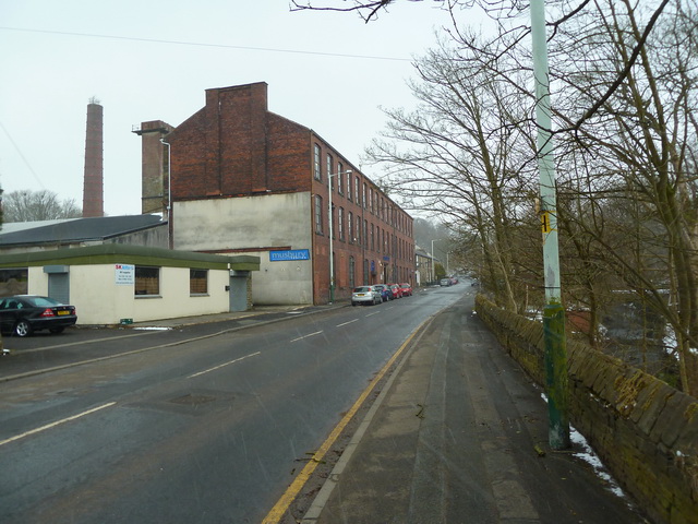 Park Mill and Holcombe Road, Helmshore