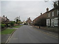 Knapton Village looking north towards the Red Lion pub