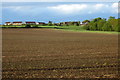 Houses on the Clophill Road from the field