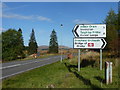 Bridge of Orchy - roadsign