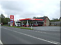 Service station on the A38