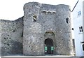 SN4119 : Carmarthen Castle Gatehouse by Betty Longbottom