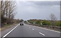 SK9513 : A1 northbound near Stretton by Julian P Guffogg