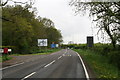 Kenwick roundabout, and Nutty Cottage post box.