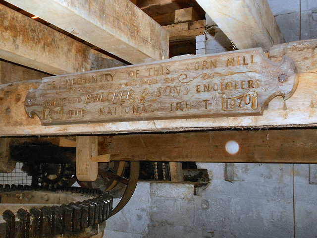 Nether Alderley Mill - Restoration Plaque
