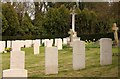 Military graves in St Michael & All Angels churchyard