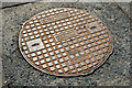 KIC Metaliks manhole cover, Newtownards (1)