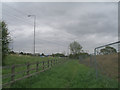 Footpath approaching the M1 near Junction 41