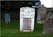 NY3239 : Head stone of John Peel,  St Kentigern's Church by wfmillar