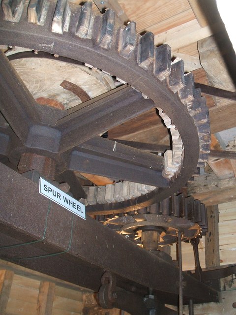 Spur wheel at Cromer Mill