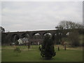 NY5635 : Viaduct over Briggle Beck by Les Hull