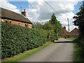 Glebe Farm corner with postbox number B50 119