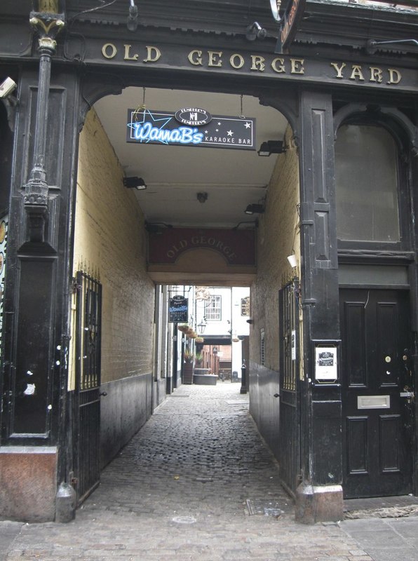 Old George Yard, Newcastle upon Tyne © Derek Voller cc-by-sa/2.0 ...