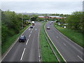 A358 heading north, Taunton