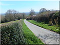 The lane approaching Fron Uchaf