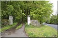 Gates to Middlewood Hall, Langsett Road, South, Oughtibridge, Sheffield - 2